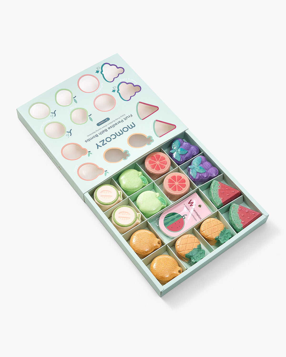 Momcozy Fruit Paradise Bath Bombs Gift Set (14 Pcs)