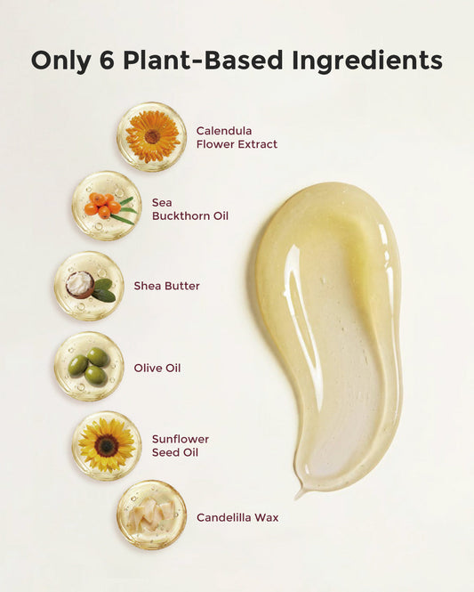 100% Natural Nipple Cream for Breastfeeding - Lanolin-free