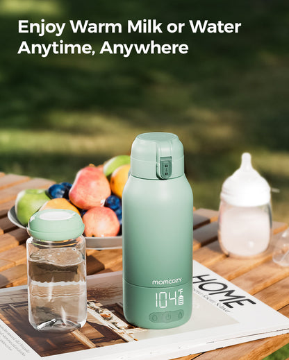 On-the-Go Bundle: Portable Baby Bottle Warmer + 22oz Baby Bottle Cooler