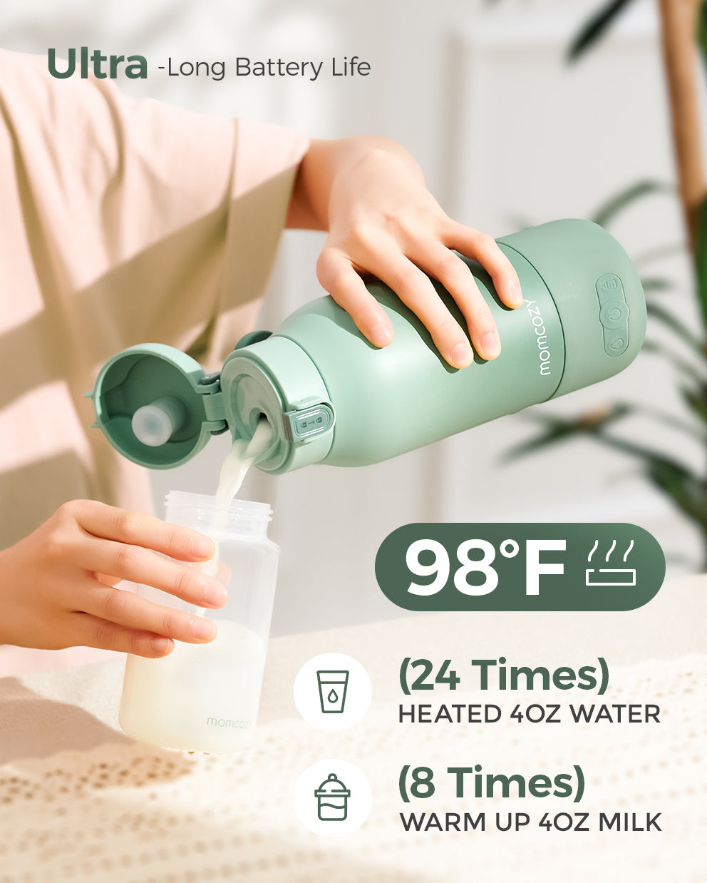 Superfast Portable Baby Bottle Warmer for Travel