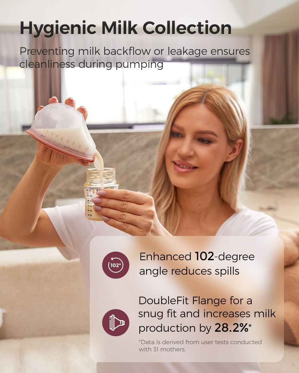 V1 Pro Hospital-Grade Wearable Breast Pump