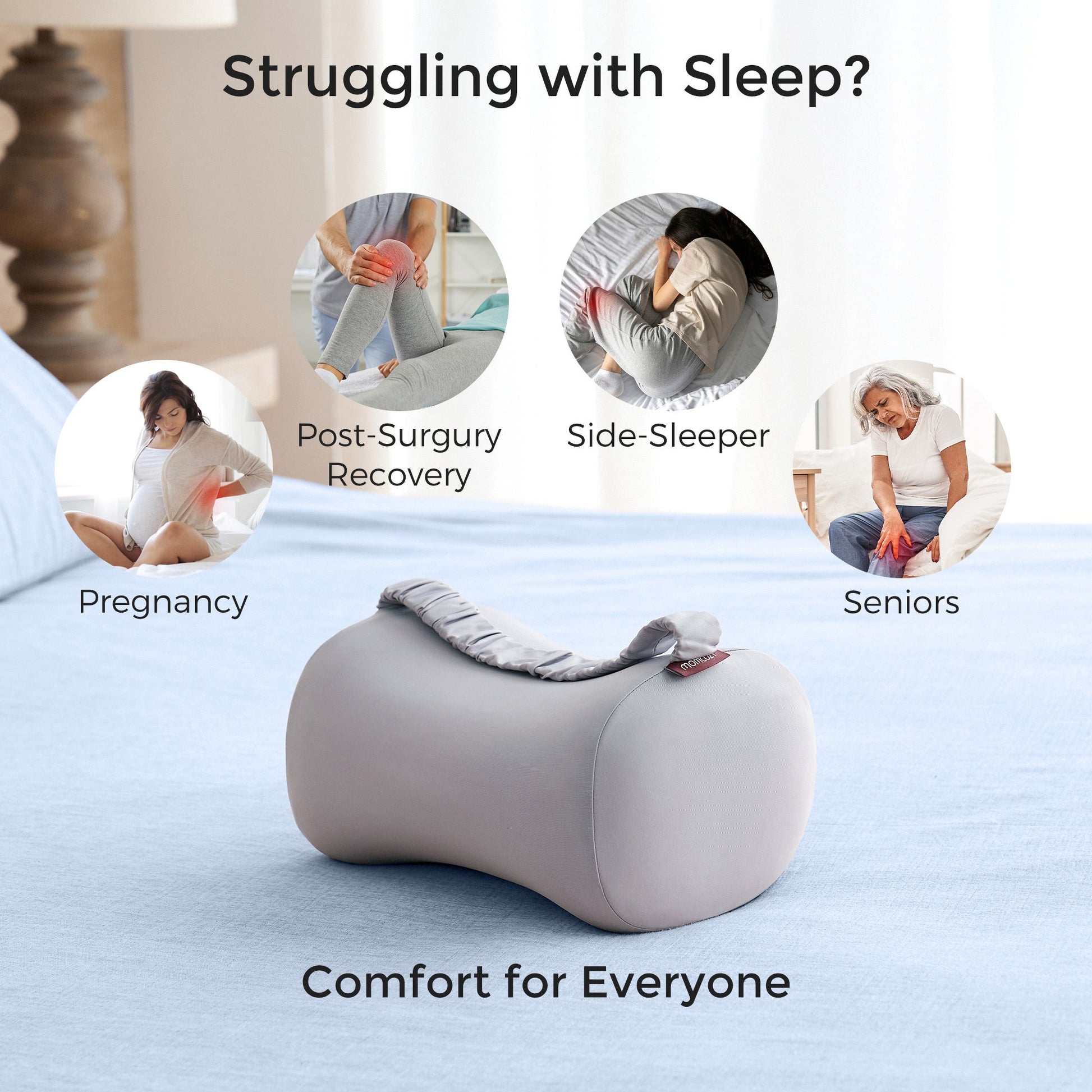 Momcozy Pregnancy Knee Pillow