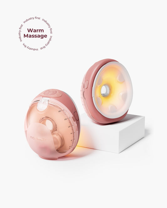 Momcozy Wellness 1 Warm-Massage Wearable Breast Pump - W1