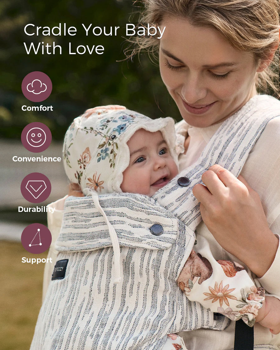 HeriHug 100% linen Baby Carrier