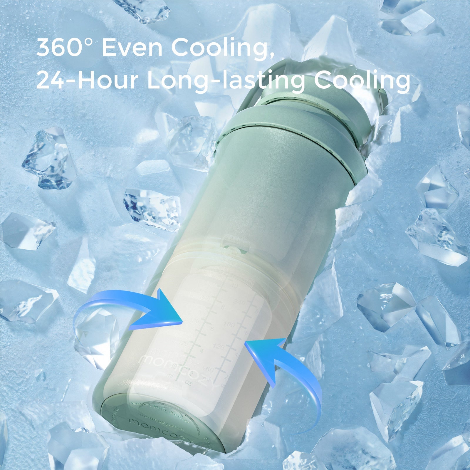 M6 Milk Cooler Bundle: M6 Hands-free Breast Pump and  Portable Baby Bottle Cooler