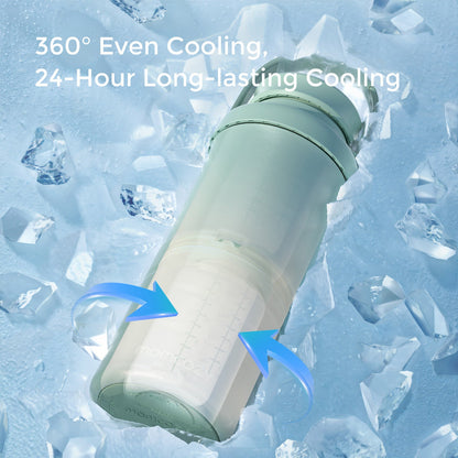 M6 Milk Cooler Bundle: M6 Hands-free Breast Pump and  Portable Baby Bottle Cooler