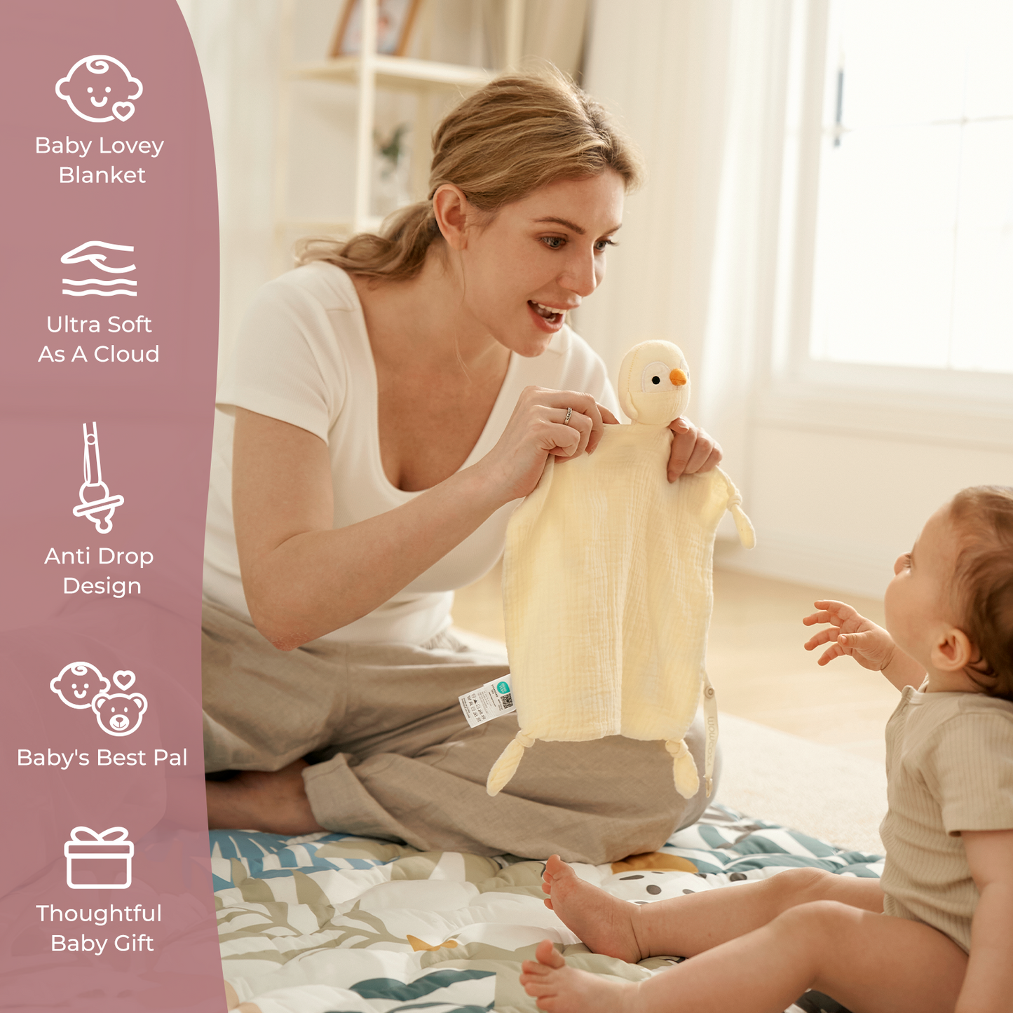 Momcozy Baby Security Blanket – Perfect Newborn Gift