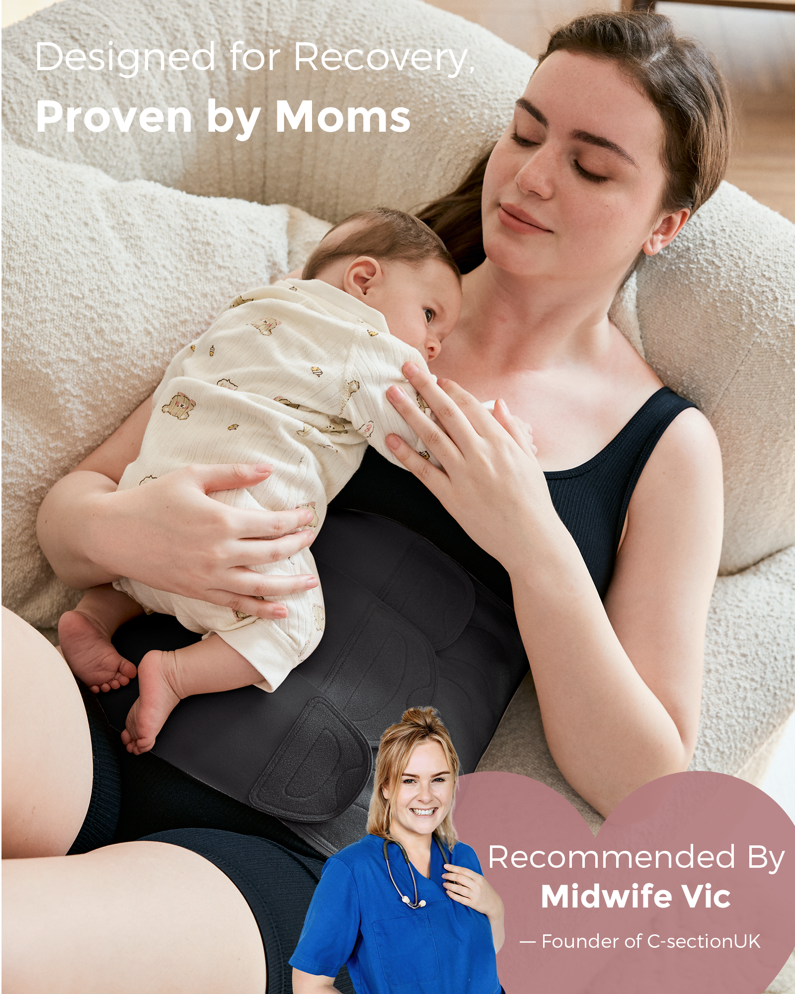 Momcozy Ergowrap™ Postpartum Belly Wrap