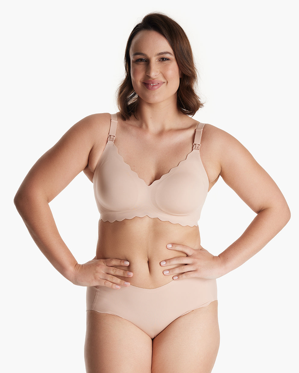 Jelly Strip - 2 Pack Seamless Push up Nursing Bra