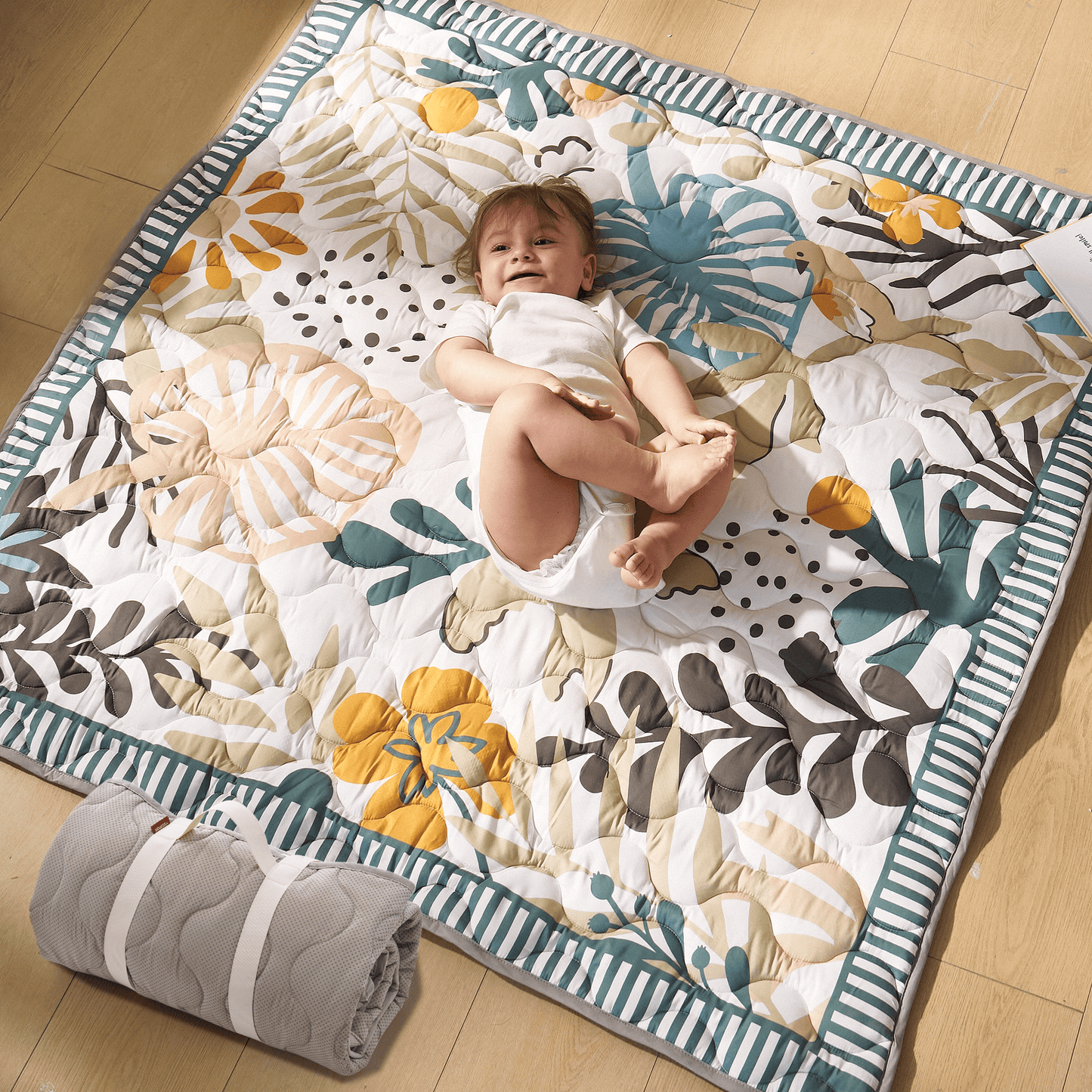 Baby Portable Playmat - Green Forest