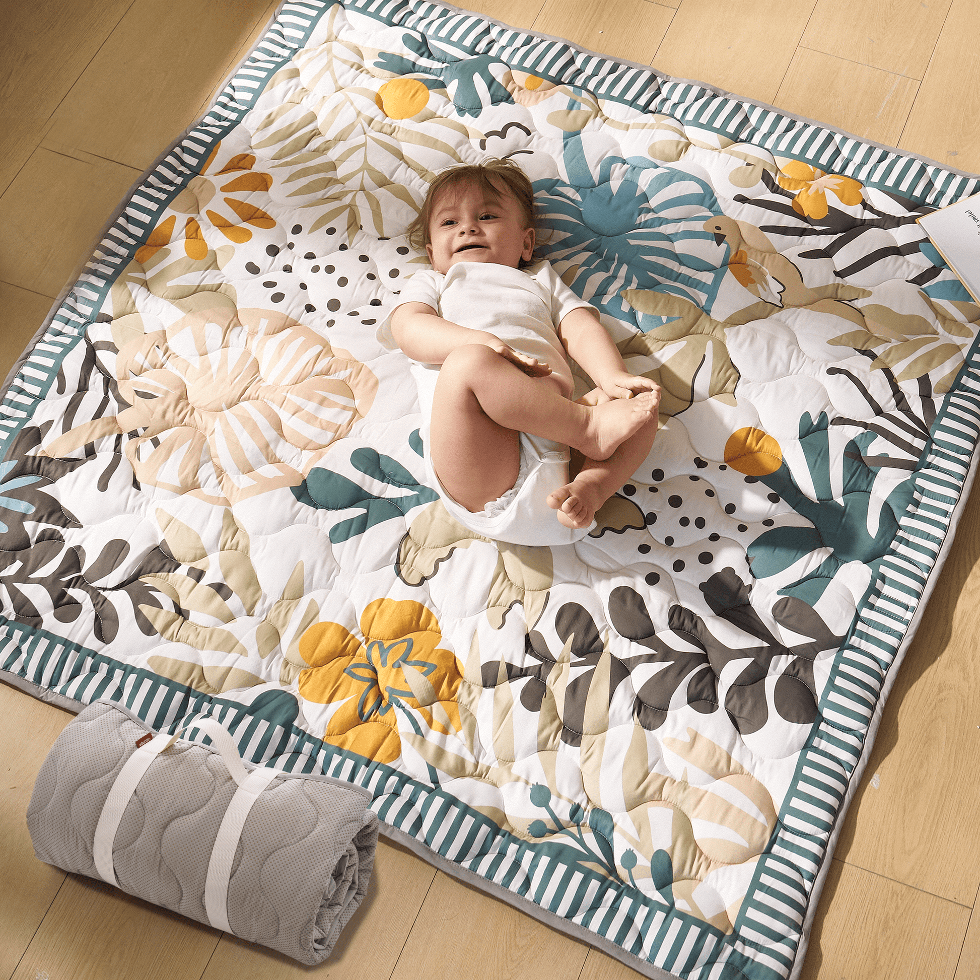 Baby Portable Playmat - Green Forest