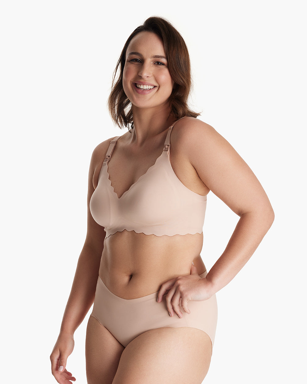 Jelly Strip - 2 Pack Seamless Push up Nursing Bra