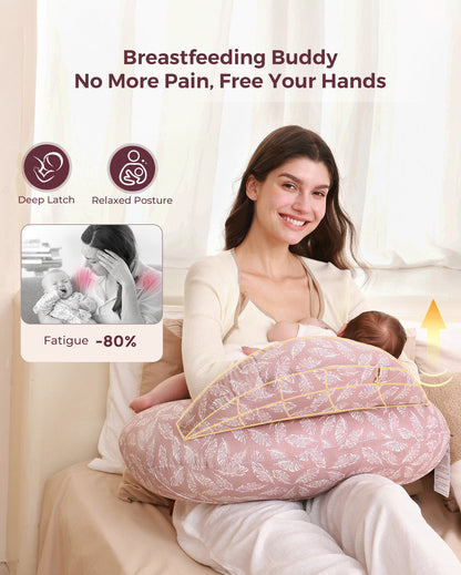 Multifunctional and Adjustable Nursing Pillow