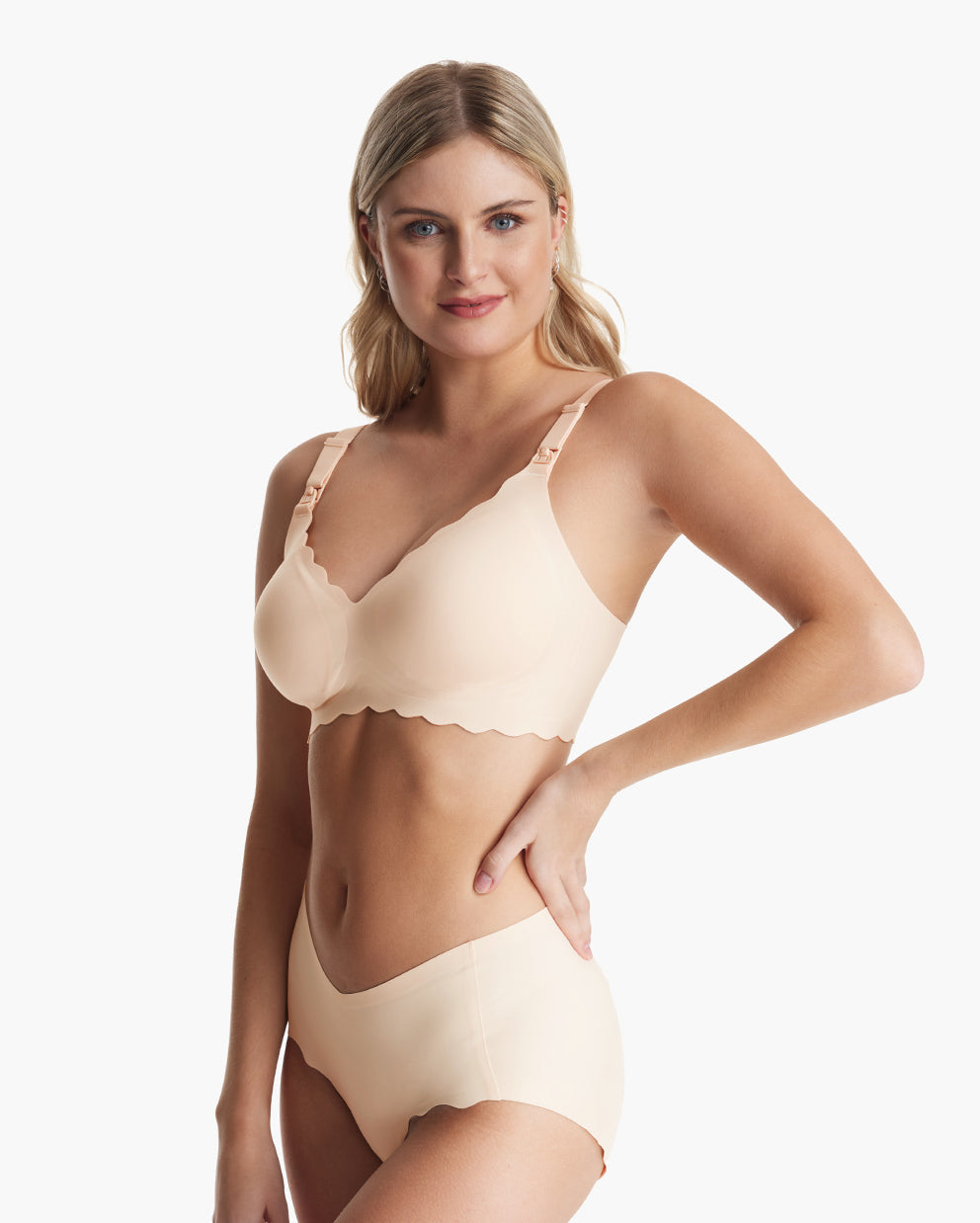 Jelly Strip - 2 Pack Seamless Push up Nursing Bra
