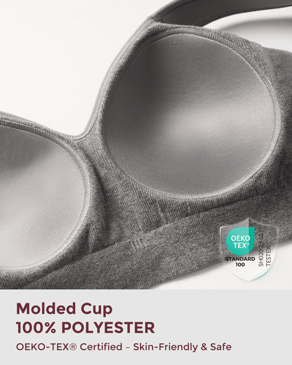 Momcozy Seamless U.S. Cotton Busty Everyday Bras