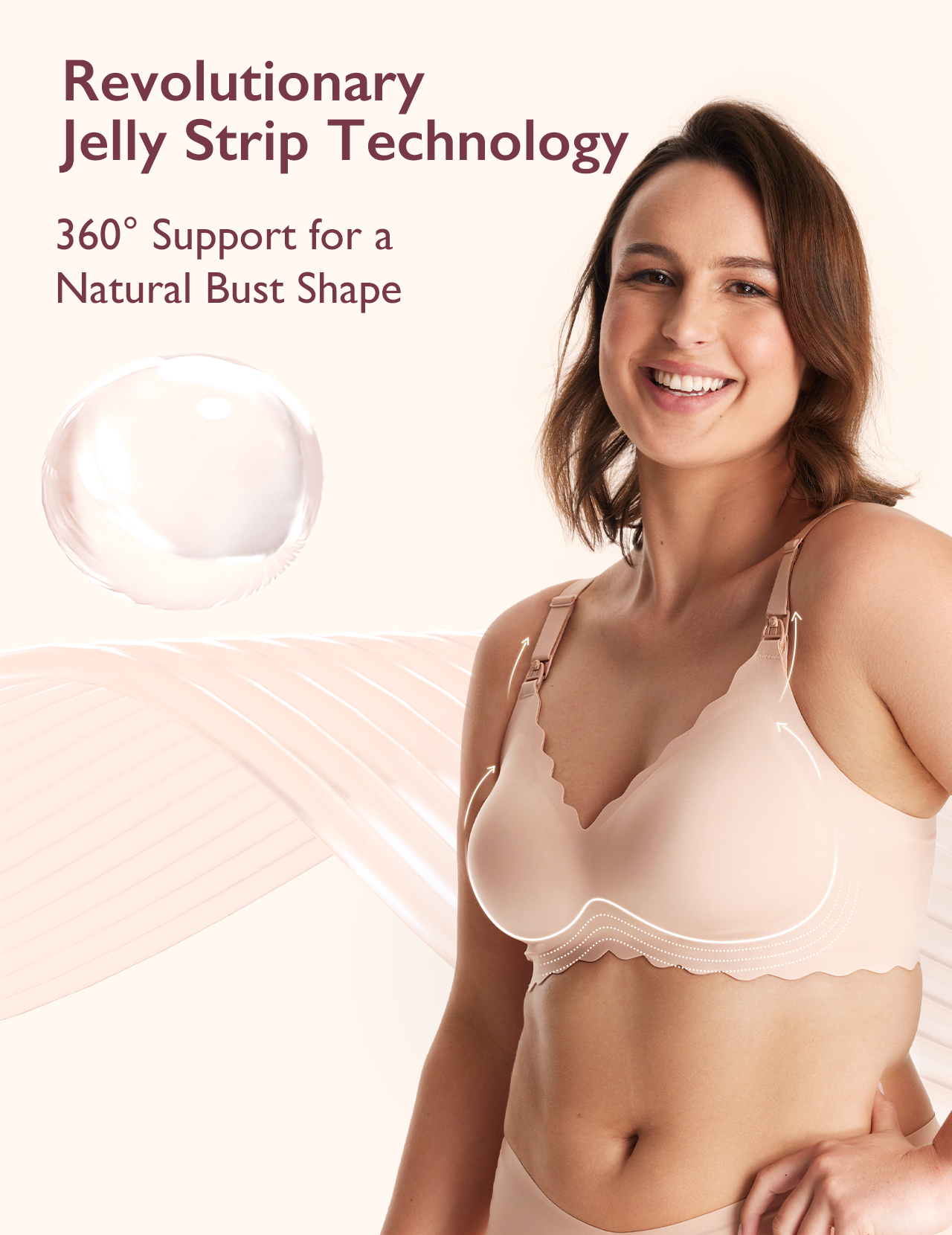 M9 Bra Bundle: M9 Breast Pump and YN46 Nursing Bra