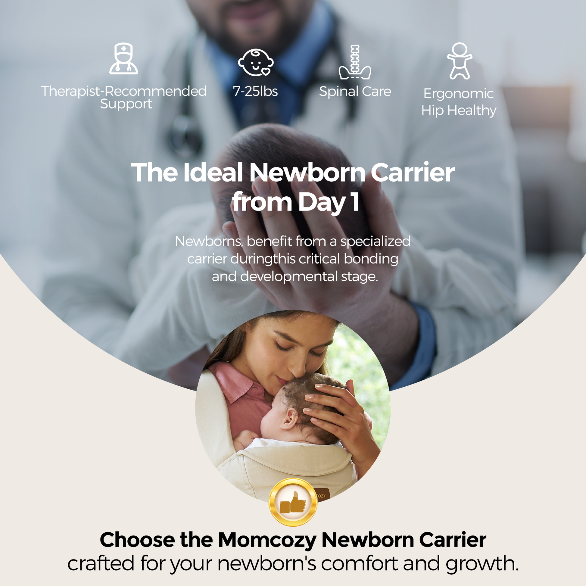 WeeSnug Newborn Carrier (0-12M)