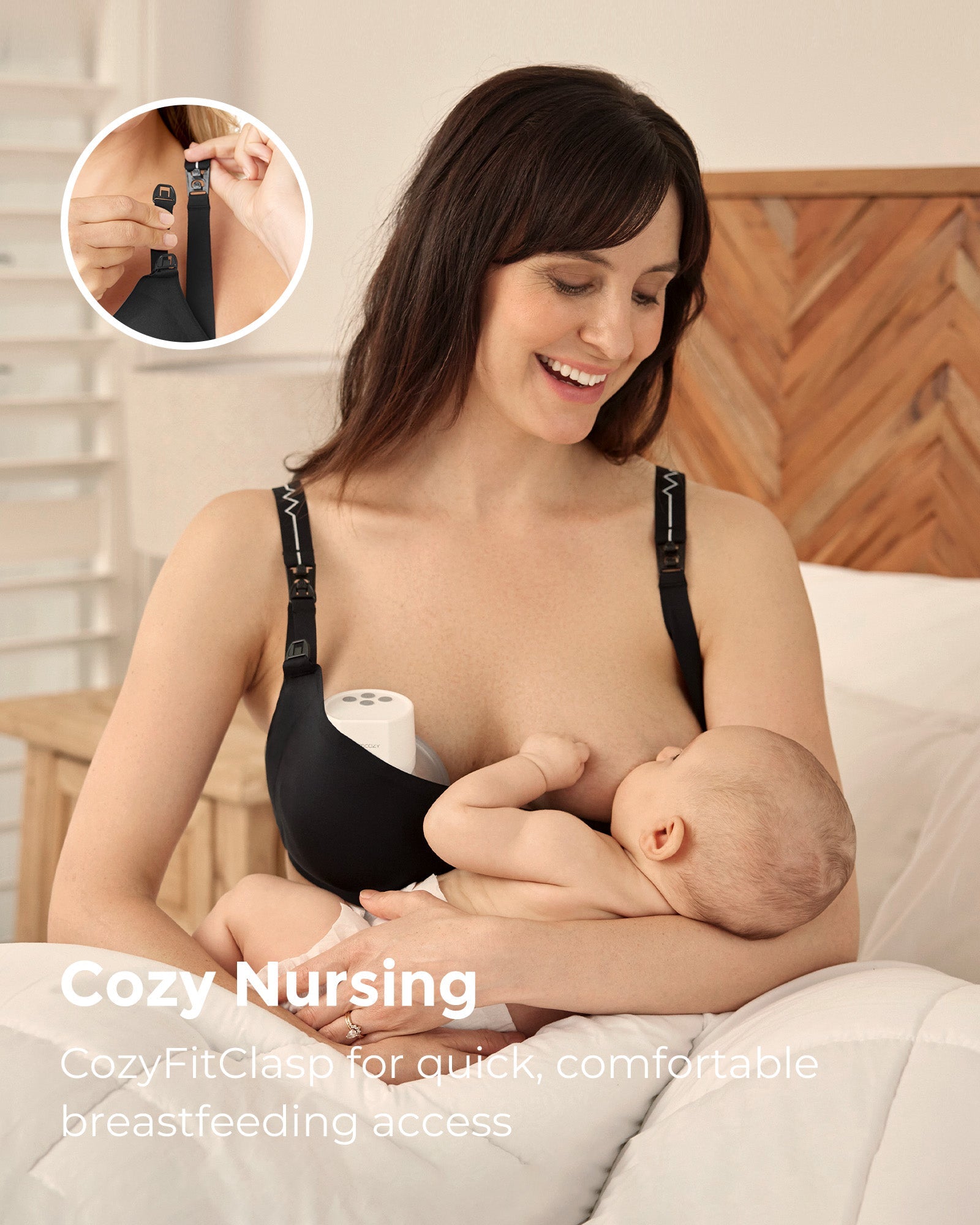 Multi-Function: Wearable Breast Pump Bra