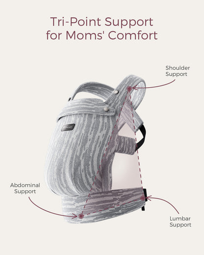 HeriHug 100% linen Baby Carrier