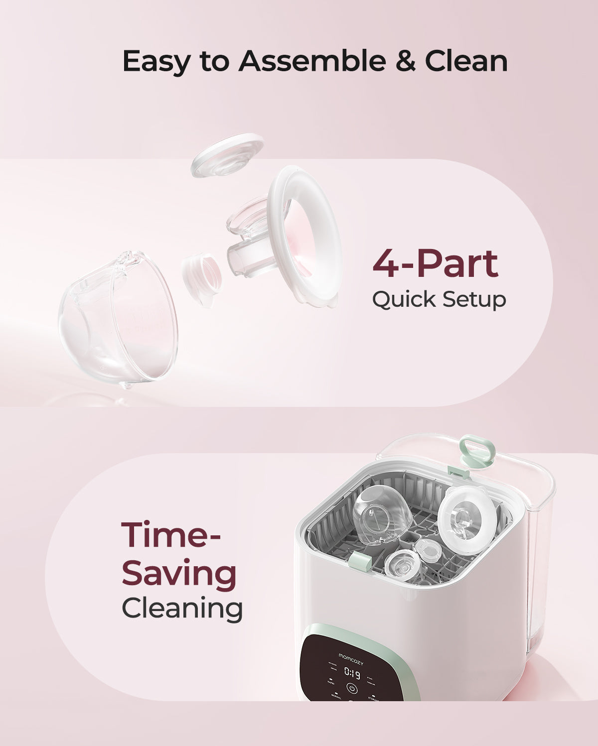 S12 Pro Quick Wearable Breast Pump - New