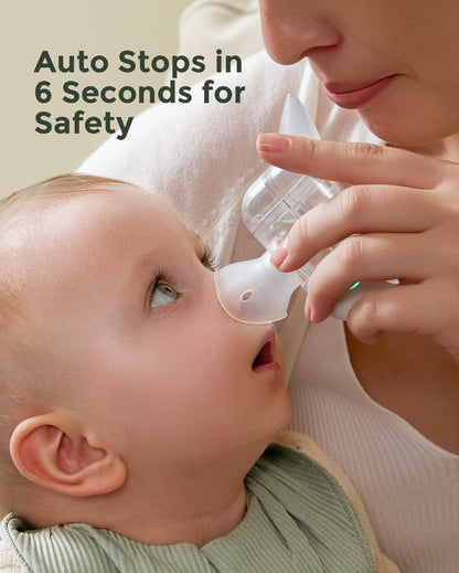 Momcozy BreezyClear Pro™ 2-in-1 Spray & Suction Electric Nasal Aspirator