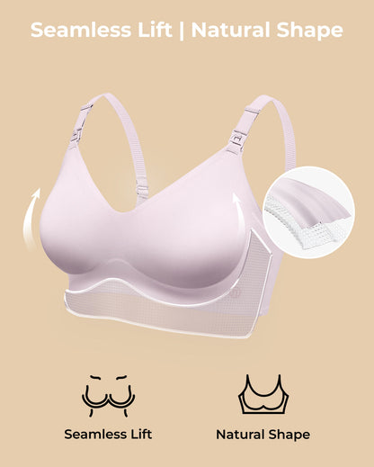 CozyAura-Ultra Soft Seamless Nursing Bra - YN21