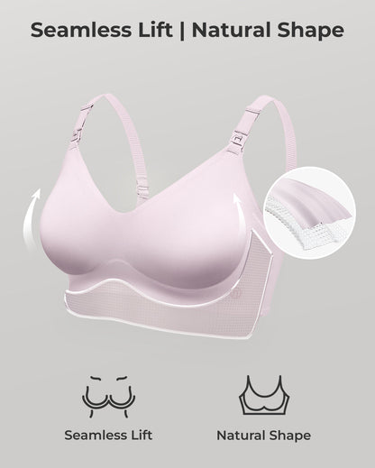 CozyAura-Ultra Soft Seamless Nursing Bra - YN21