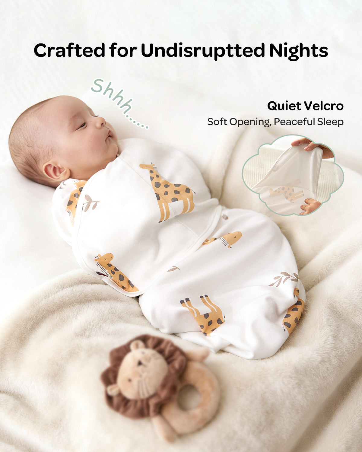Momcozy Easy Swaddle Wrap