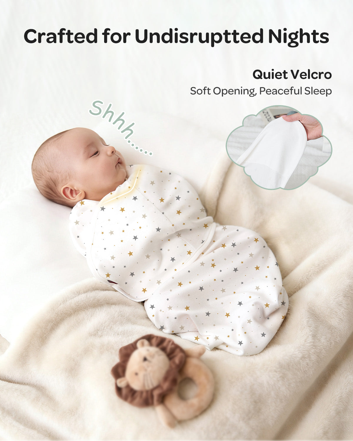 Momcozy Easy Swaddle Wrap
