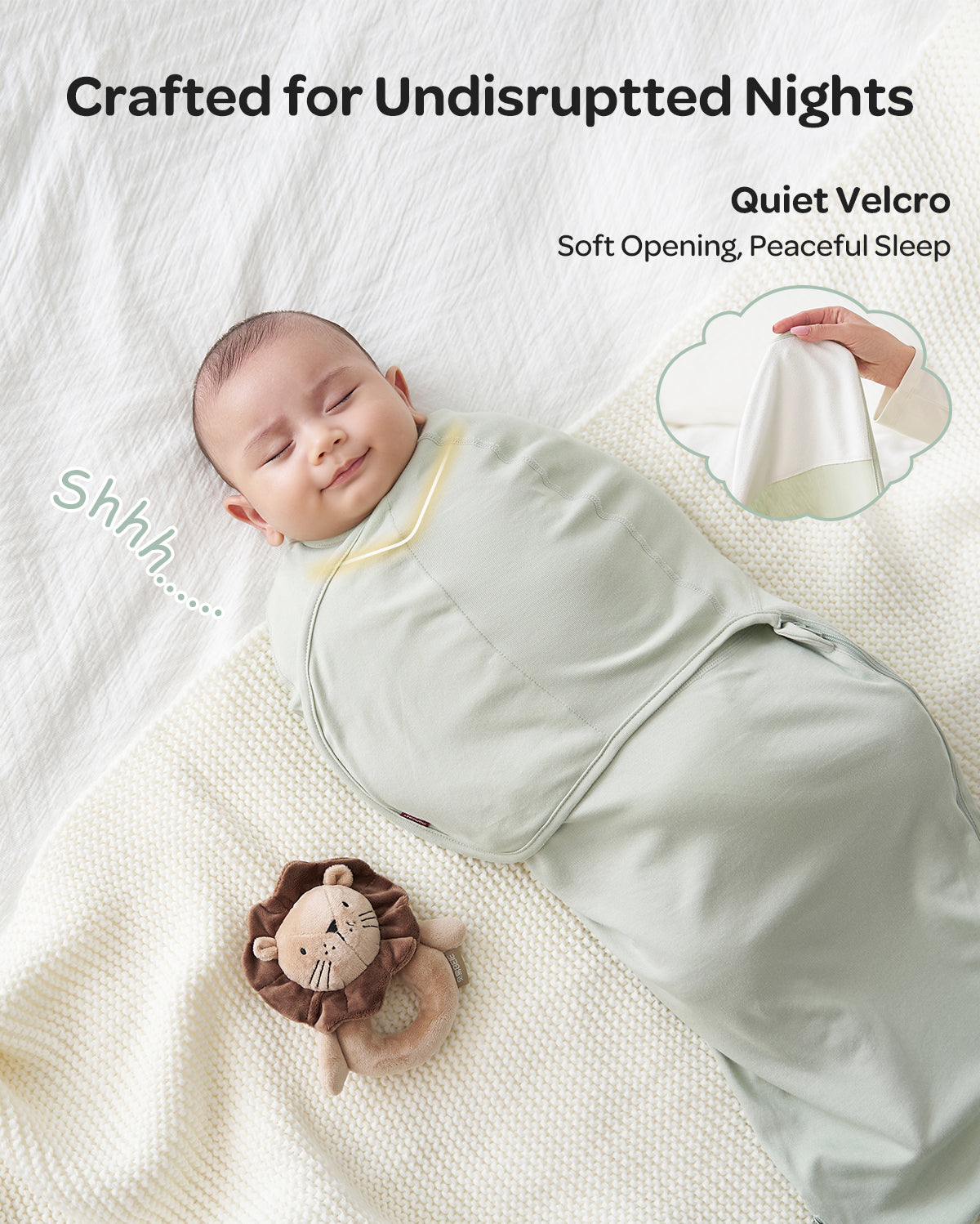 Momcozy Easy Swaddle Wrap