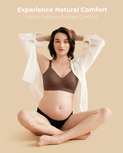 CozyAura-Ultra Soft Seamless Nursing Bra - YN21