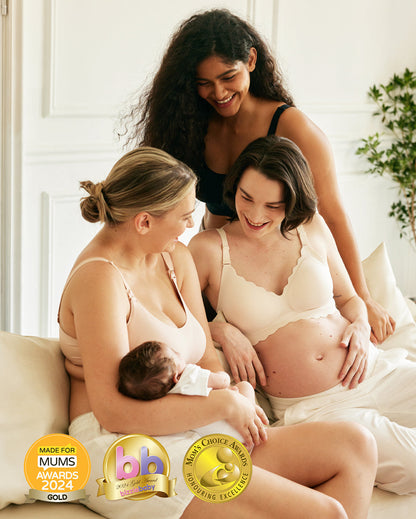 SMOOTH - Ultra Soft & Seamless Maternity Nursing Bra - Best Seller Color