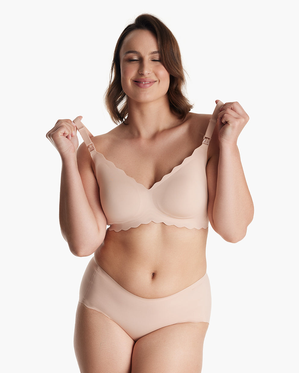 Jelly Strip - 2 Pack Seamless Push up Nursing Bra