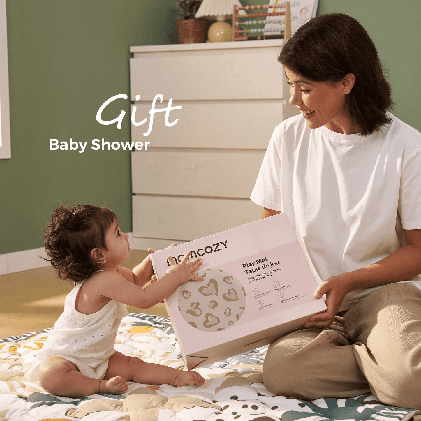 Baby Portable Playmat - Green Forest