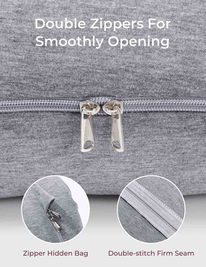 Momcozy J Shaped Pregnancy Pillow Cover