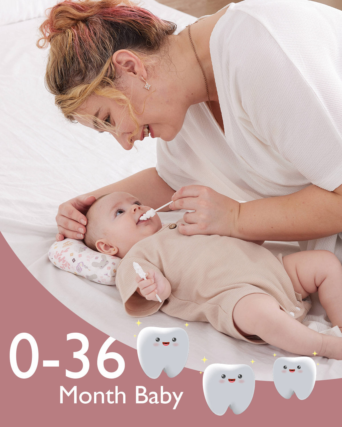 Momcozy Oral Care Series: Tongue Cleaner(40ct)