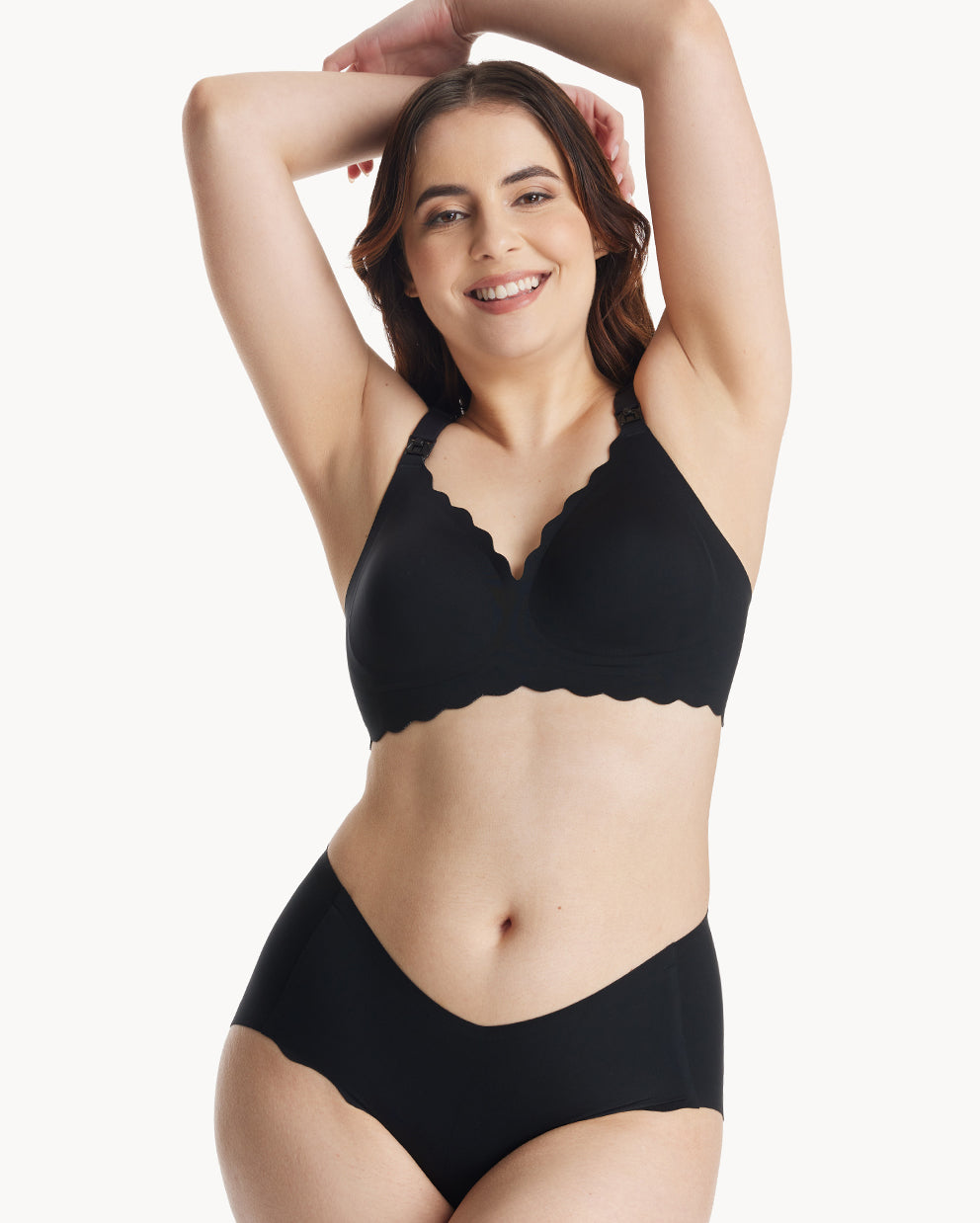 Jelly Strip - 2 Pack Seamless Push up Nursing Bra