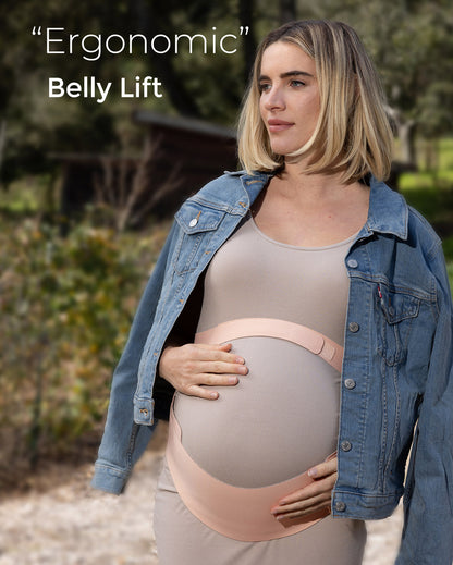 BumpEase Ergonest Maternity Belly Band - Black Color