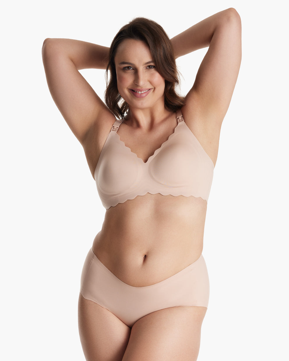 Jelly Strip - 2 Pack Seamless Push up Nursing Bra