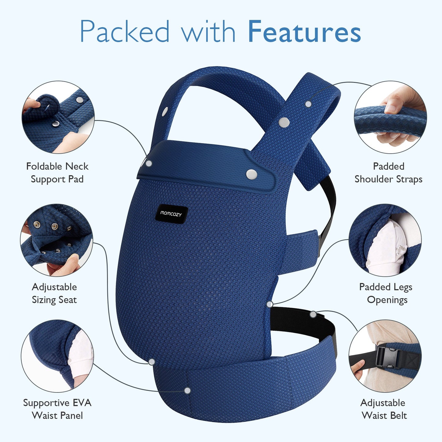 Momcozy PureHug Baby Carrier| Exclusive Offer
