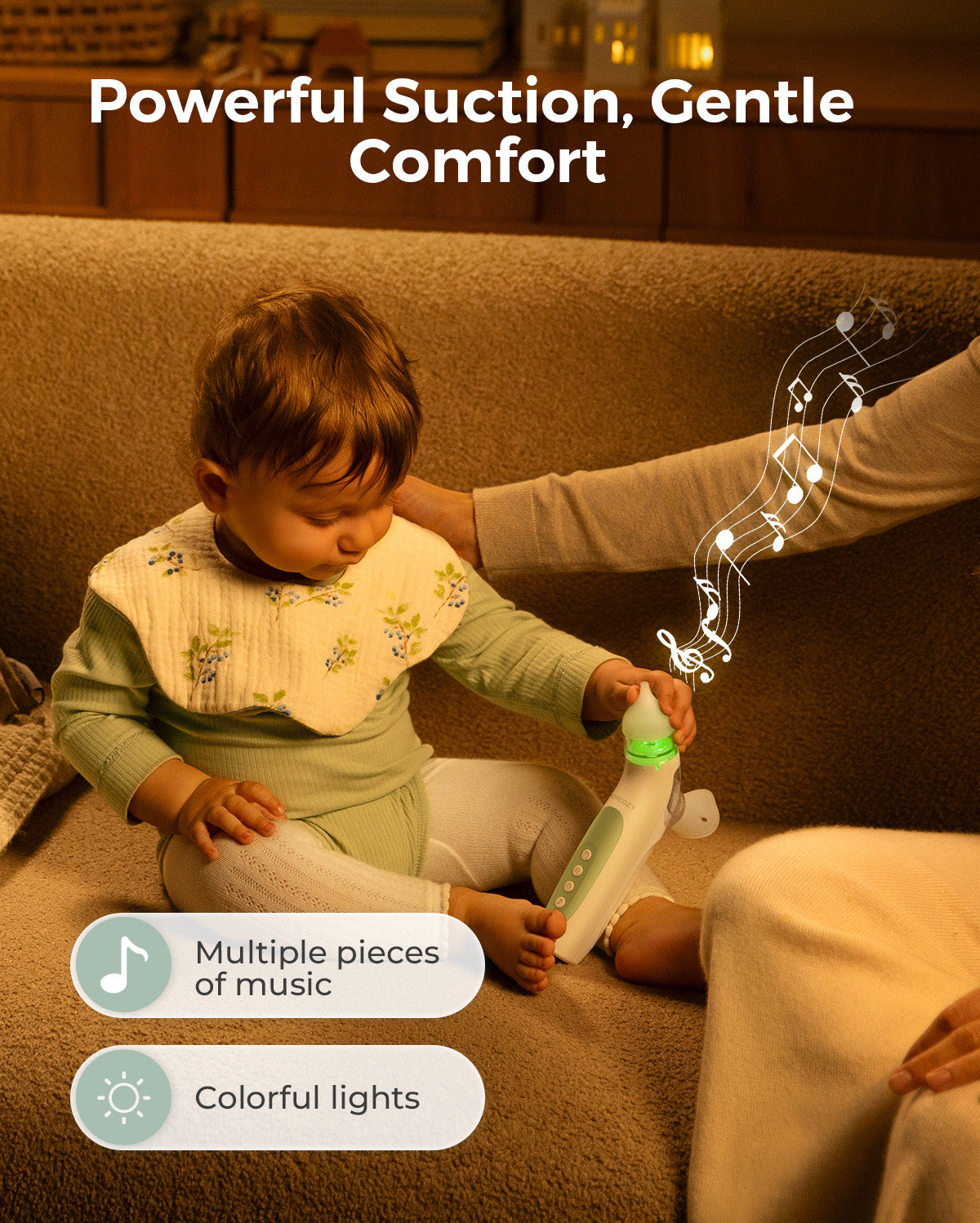 Momcozy BreezyClear™ 2-in-1 Spray & Suction Electric Nasal Aspirator