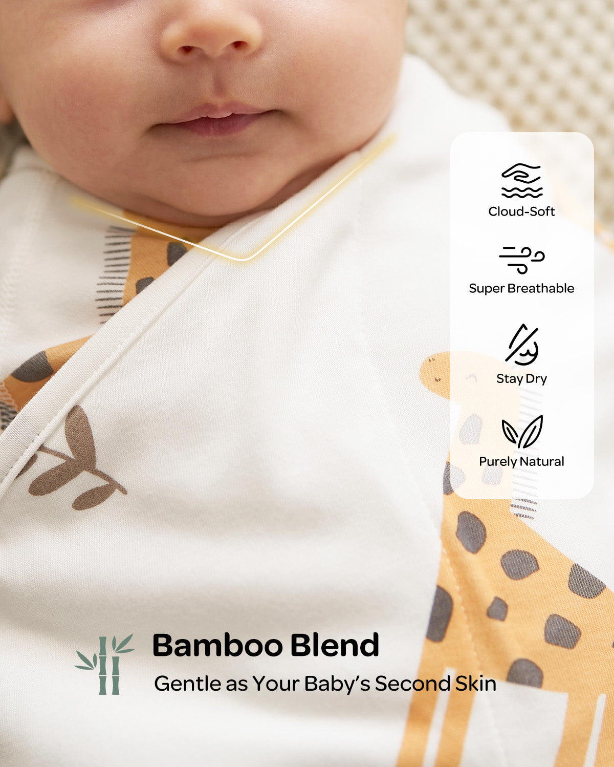 Momcozy Easy Swaddle Wrap