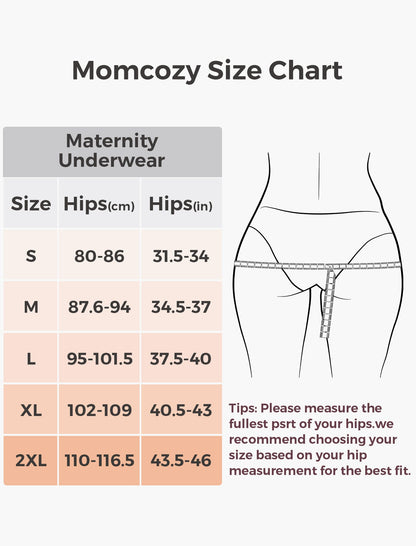 Bamboo Pregnancy Postpartum Panties Underwear