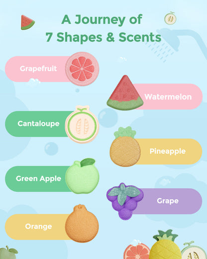 Momcozy Fruit Paradise Bath Bombs Gift Set (14 Pcs)