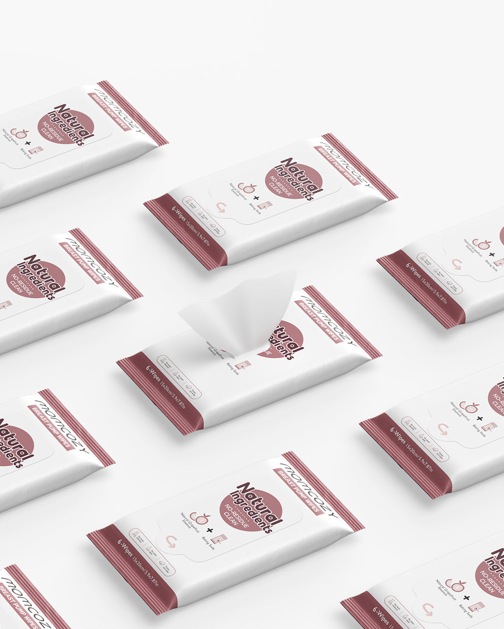 Natural Breast Pump Wipes - Safe & Convenient