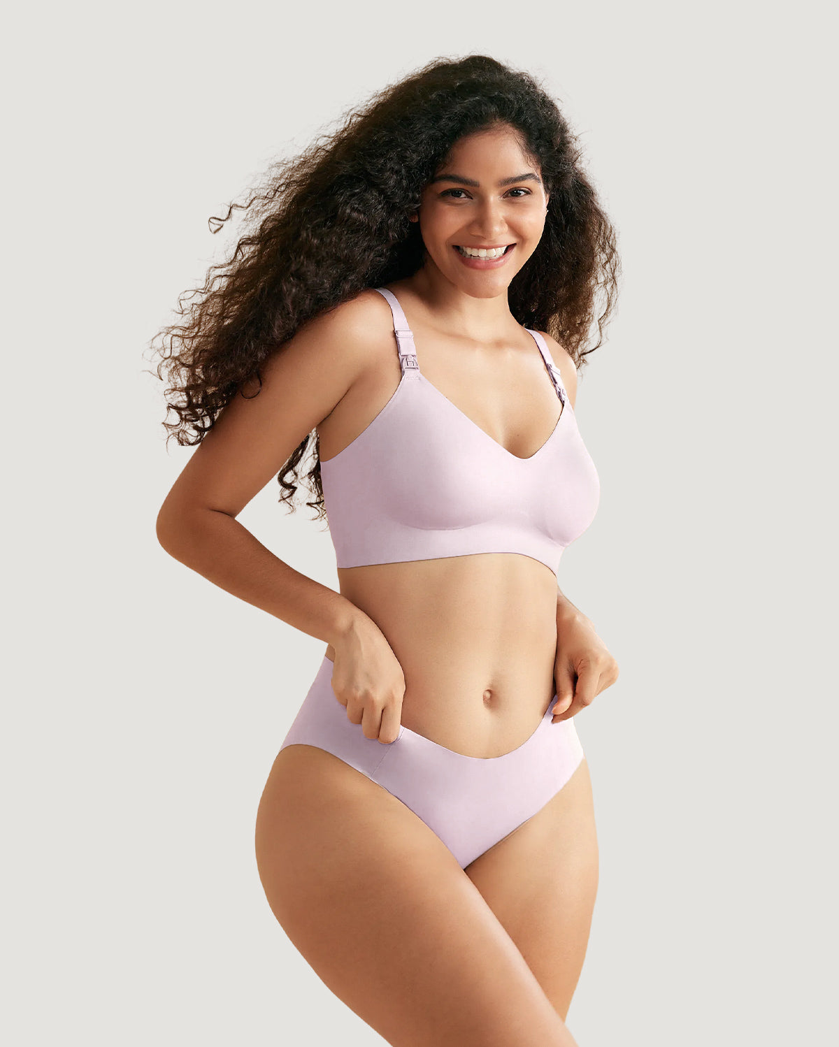 CozyAura-Ultra Soft Seamless Nursing Bra - YN21