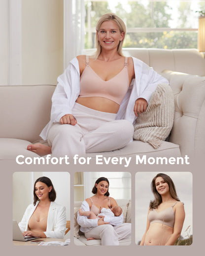 Postpartum Essential Kit：Postpartum Belly Wrap + Nursing bra