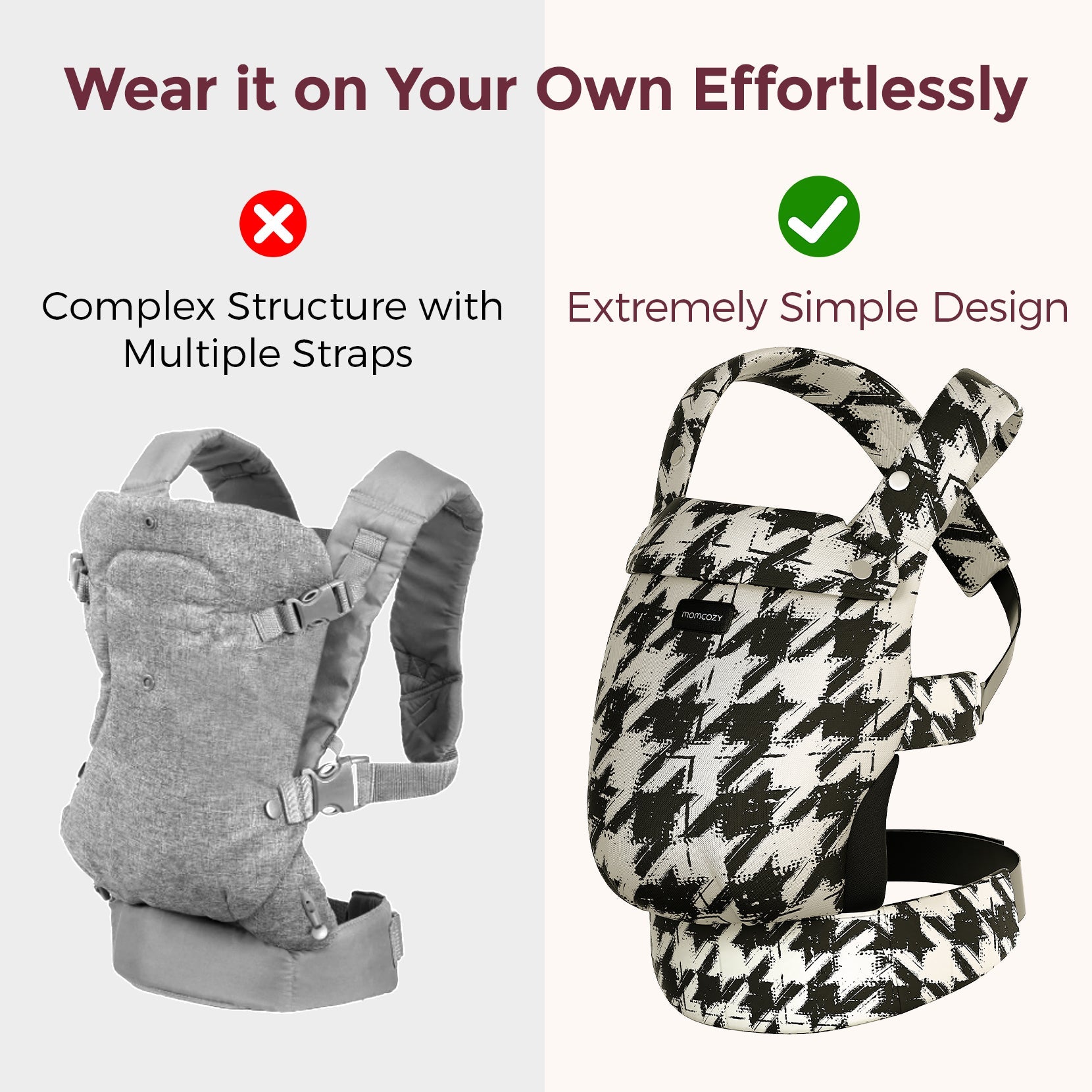 Momcozy PureHug Baby Carrier| Exclusive Offer