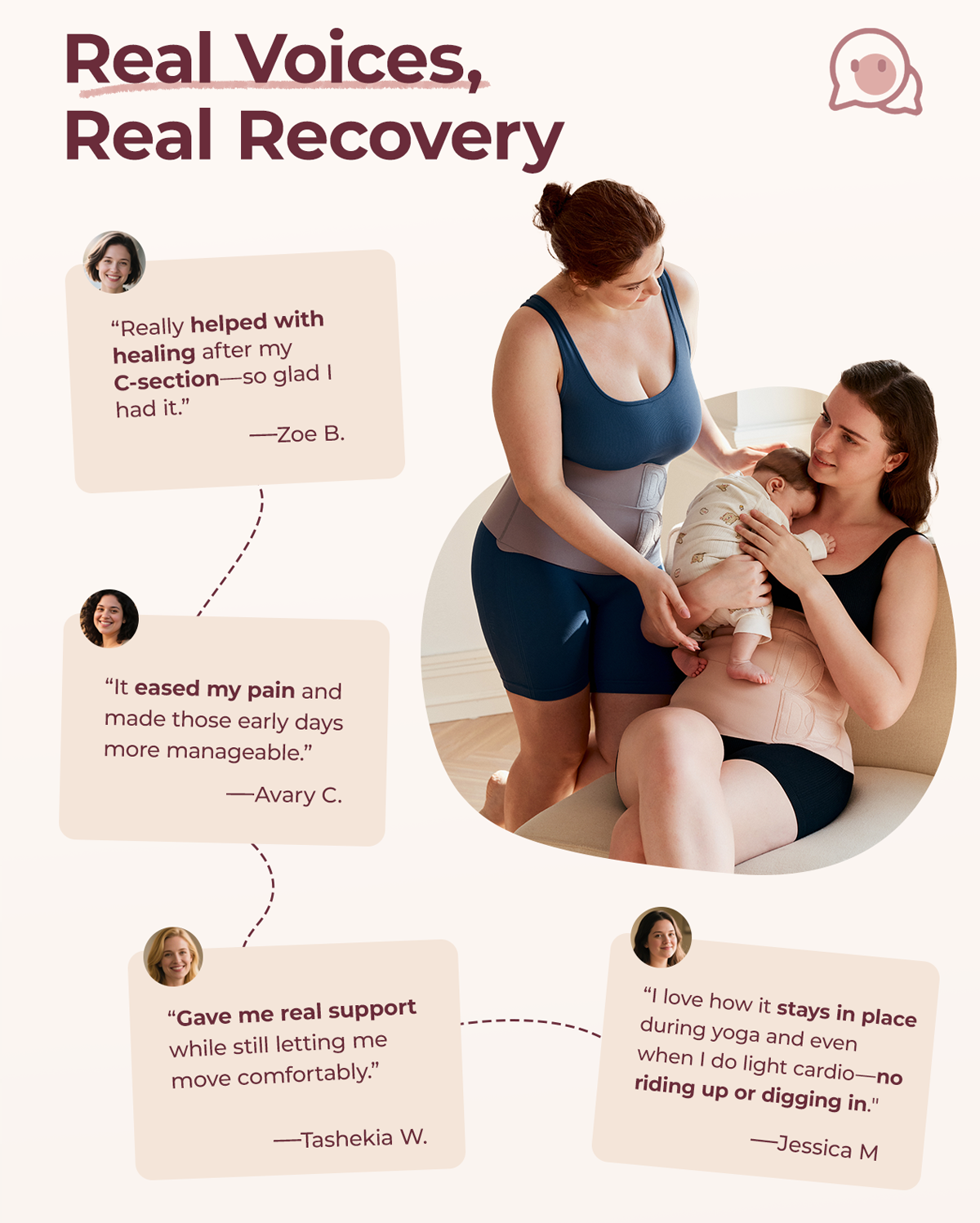 Momcozy Ergowrap™ Postpartum Belly Wrap