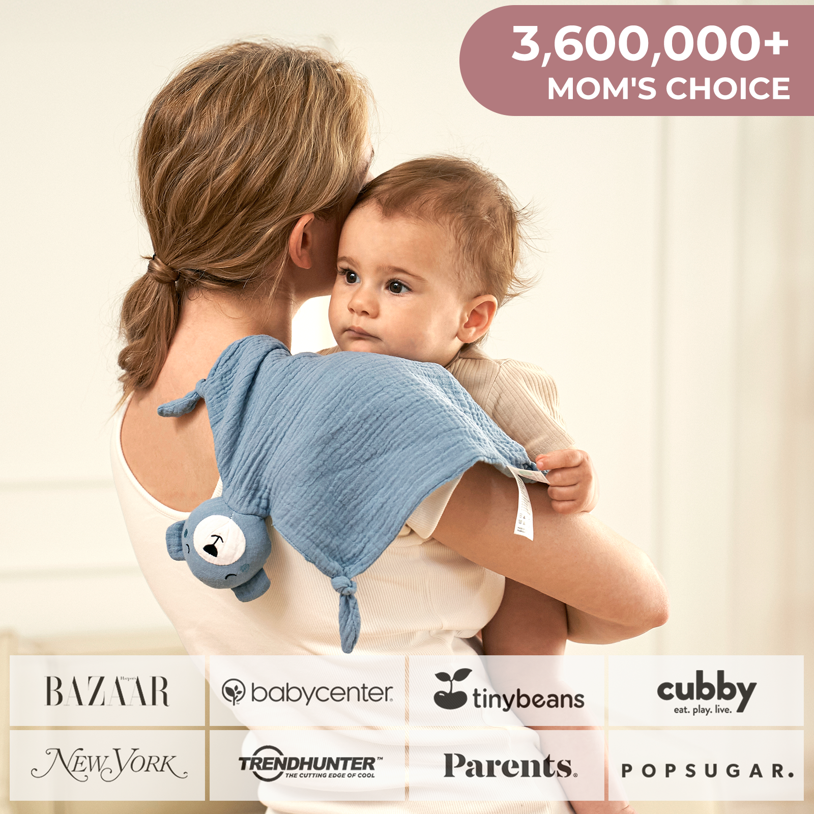 Momcozy Baby Security Blanket – Perfect Newborn Gift